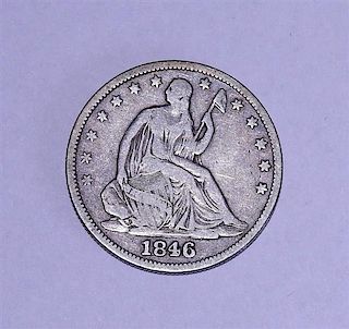1846 O Seated Liberty Half Dollar Silver US Coin 