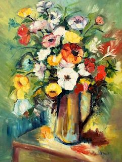 Marie Tissot Still Life Painting, Original Work