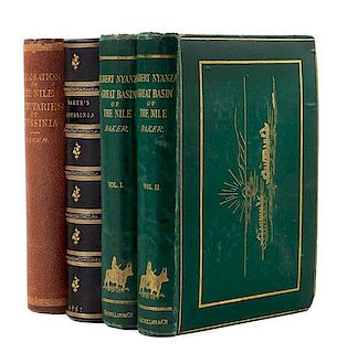 * BAKER, Samuel White, Sir (1821-1893). A group of 3 works, comprising:
