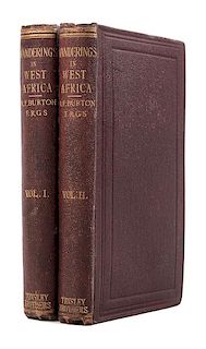 * [BURTON, Richard Francis, Sir (1821-1890)]. Wanderings in West Africa from Liverpool to Fernando Po. By a F. R. G. S. London: