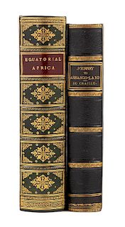 * DU CHAILLU, Paul Belloni (1831-1903). A Journey to Ashango-Land: and Further Penetration into Equatorial Africa. London: John