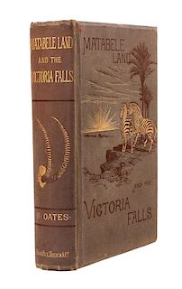 * OATES, Frank (1840-1875). Matabele Land and the Victoria Falls. London: Kegan Paul & Co., 1881.