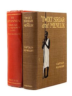 * [ABYSSINIA]. WELLBY, Montagu Sinclair (1866-1900). 'Twixt Sirdar & Menelik. An Account of a Year's Expedition from Zeila to Ca