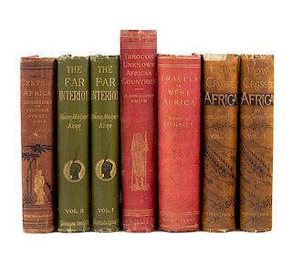 * [AFRICA]. A group of 5 works, comprising: