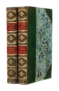 * BURTON, Richard Francis, Sir (1821-1890). The Land of Midian (Revisited). London: C. Kegan Paul & Co., 1879.