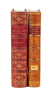 * ATKINSON, Thomas Whitlam (1799-1861). Oriental and Western Siberia: A narrative of seven years’ explorations and adventures in