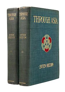 * HEDIN, Sven (1865-1952). Through Asia. London: Methuen & Co., 1898.