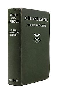 * BRUCE, C. G. (1866-1939). Kulu and Lahoul. An account of…the Himalaya. London: Edward Arnold, 1914.