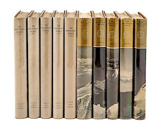 * KURZ, Marcel (1887-1967); BARNES, Malcolm (b. 1909), editor. The Mountain World. London: Allen & Unwin, for the Swiss Foundati