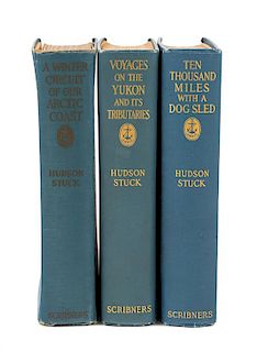 * STUCK, Hudson (1863-1920). 3 works, comprising:
