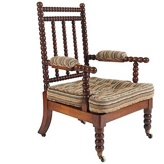 Bobbin Turned Armchair, England, c. 1840