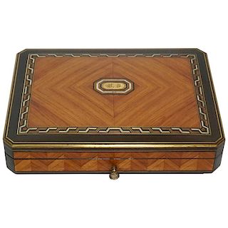 Swiss Games Box, Complete, c. 1890