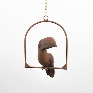 Hanging Toucan Attributed to Sergio Bustamante