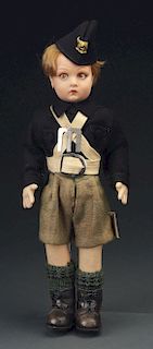 Lenci Facist Youth Character Doll.