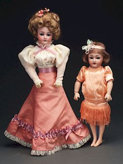Lot of 2: Simon & Halbig #1159 Dolls.