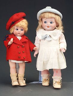 Lot of 2: A.M. Just Me & A.M. 323 Googley Dolls