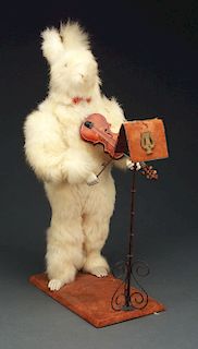 Large Decamp Rabbit Musician Automaton. 