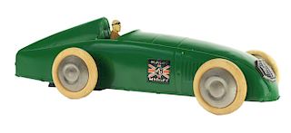 English Triang Tin Litho Wind Up Magic Midget Race Car. 