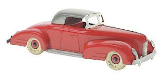 Early Marx Pressed Steel Roadster Automobile Toy. 
