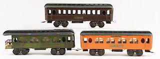 Lot of 3: Early Voltamp Passenger Cars.