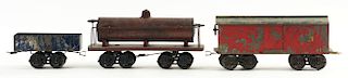 Lot Of 3: Voltamp Freight Cars.