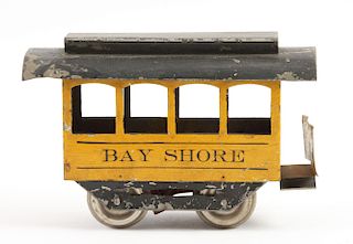 Scarce Early Howard "Bay Shore" Trolley.