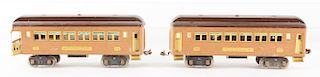 Lot Of 2: Lionel Baby State Passenger Cars. 