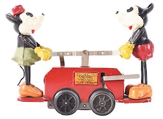 Lionel Mickey Mouse Hand Car. 