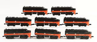 Lot of 10: Lionel New Haven Alco A Units.