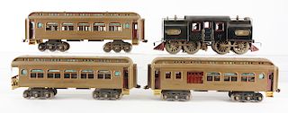 Lot Of 3: Lionel New York Central Passengers Cars and Engine. 