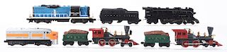 Lot Of 8: Lionel Motive Power & W&A.R.R. Trains Some With Boxes. 