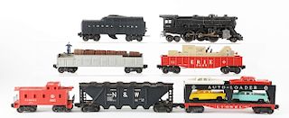 Lot Of 8: Lionel Trains With Boxes. 