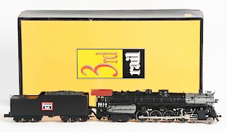 Sunset Models Brass 3rd Rail CB&Q Engine & Tender In Box.