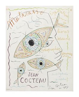 Jean Cocteau, (French, 1889-1963), Matarasso, 1957