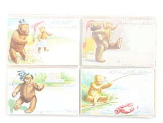 Lot Of Vintage Teddy Bear Postcards. 