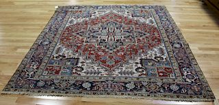 Antique and Finely hand Woven Heriz Carpet