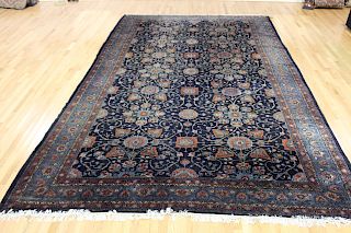 Palace Size Finely Hand Woven Antique Carpet.