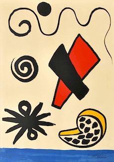 Alexander Calder Lithograph, Signed Edition