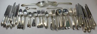 STERLING. Dominick & Haff Pointed Antique Flatware