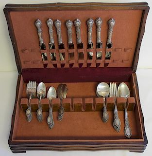 STERLING. Reed & Barton Guildhall Flatware Service