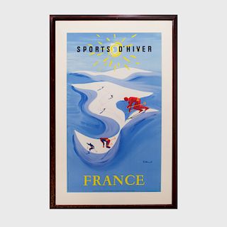 After Bernard Villemont (1911-1989): Sports D'Hiver