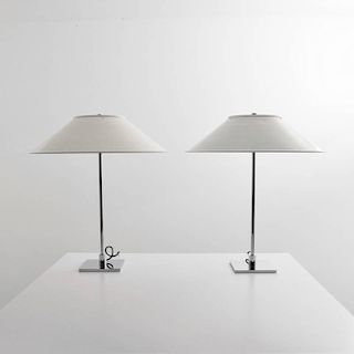 Peter Preller Design Lamps, Pair