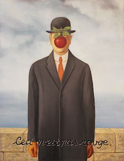 Gregg Gibbs, Not Magritte, 2017