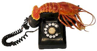 Gregg Gibbs, Not Lobster Telephone (after Salvador Dalí), 2017