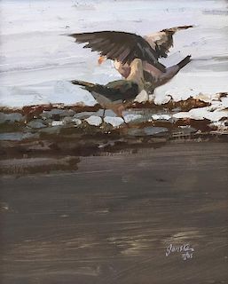 Walter Gonske, (American, b. 1942), Point Lobo #2