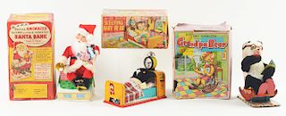 Lot Of 3: Japanese Battery Operated Toys with Boxes.