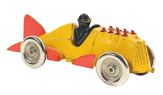 Hubley Cast Iron Piston Action Race Car.