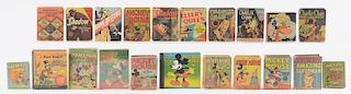 Lot Of 20: Assorted Big Little Books Mostly Character. 