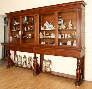 TURN OF THE CENTURY 2 PART COLLECTORS CABINET
