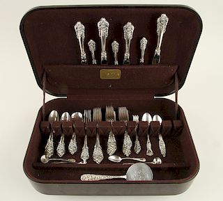 51PC WALLACE STERLING FLATWARE & OTHERS 57.28 TR